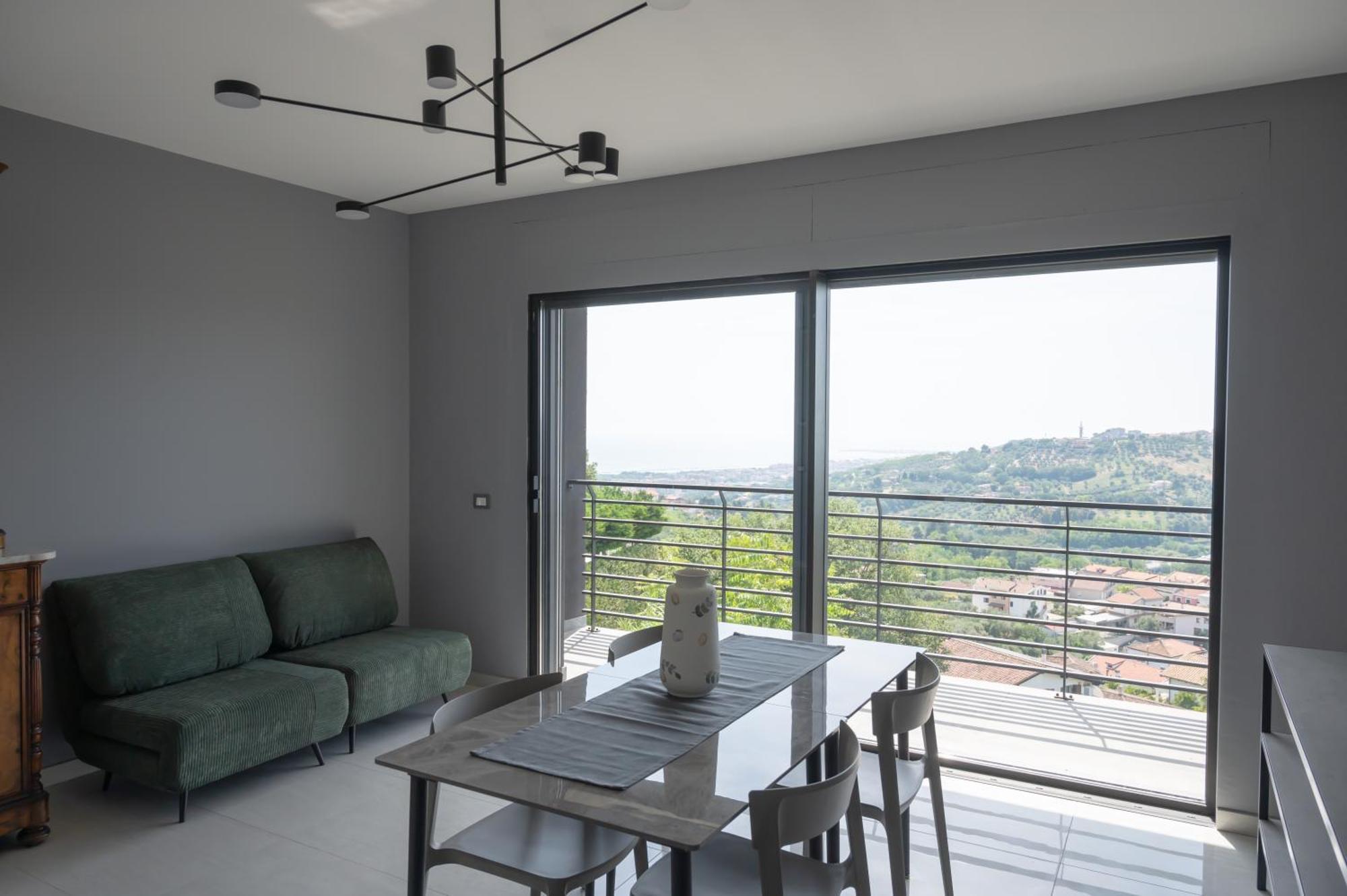 Casa Vista Mare E Colline A Montesilvano Colle エクステリア 写真